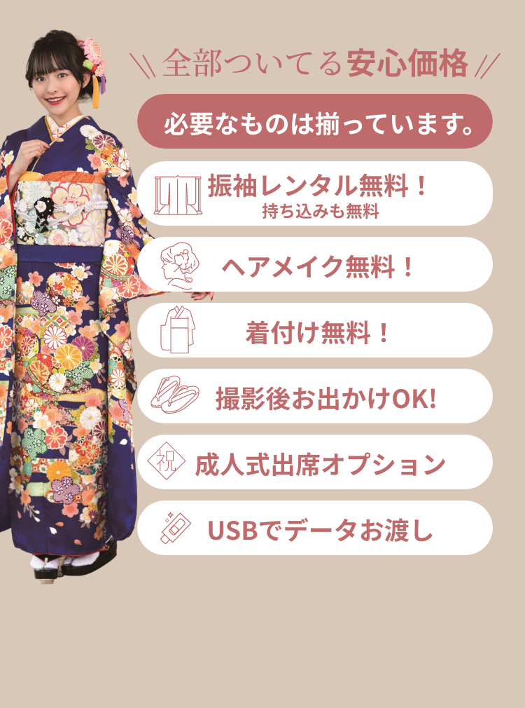 写真de成人式